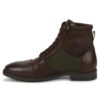 Royal Enfield Tribe Brown Olive Riding Boots4