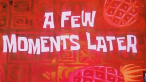 Time passing by Few Moments