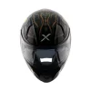 AXOR APEX SEADEVIL Gloss Black Gold Full Face Helmet 5