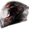 AXOR Apex Venomous Black Grey Full Face Helmets2 1