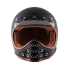 AXOR Retro Moto X Dull Black Full Face Helmet1