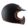 AXOR Retro Moto X Dull Black Full Face Helmet3