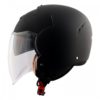 AXOR Striker Solid Matt Black Open Face Helmet1