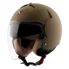 AXOR Striker Solid Matt Desert Storm Open Face Helmet1