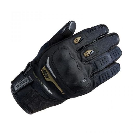 RS Taichi Drymaster Compass Black Khaki Riding Gloves