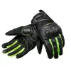 Raida Airwave Motorcycle Black Hi Viz Riding Gloves