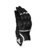 Raida Airwave Motorcycle Black White Riding Gloves