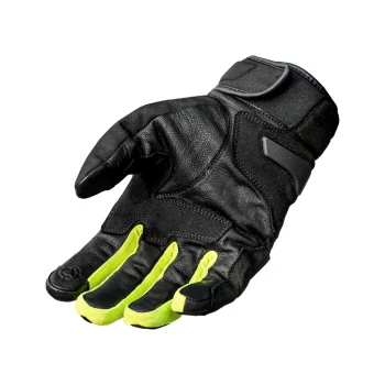 Raida AqDry Waterproof Black Hi Viz Riding Gloves1