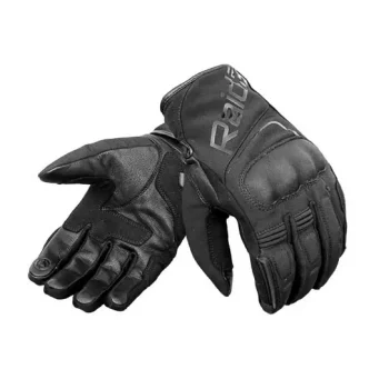 Raida AqDry Waterproof Black Riding Gloves1