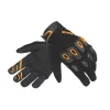 Raida Avantur Black Orange Riding Gloves 1