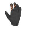 Raida Avantur Black Orange Riding Gloves 2