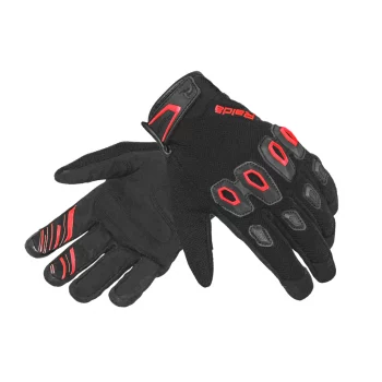 Raida Avantur Black Red Riding Gloves