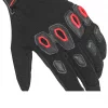 Raida Avantur Black Red Riding Gloves2