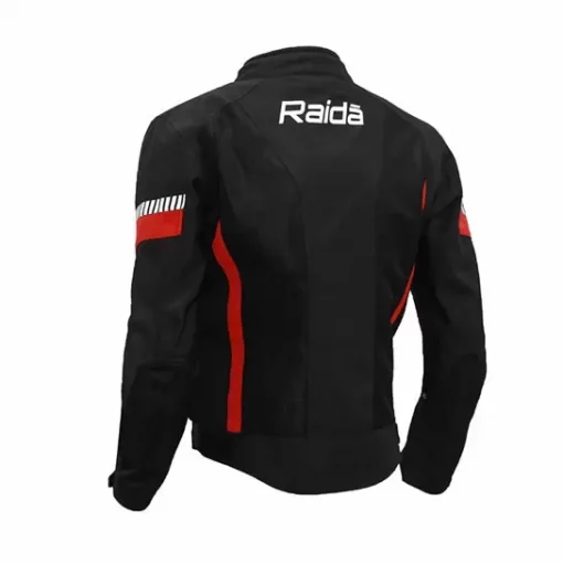 Raida BOLT Motorcycle Black Red Riding Jacket1