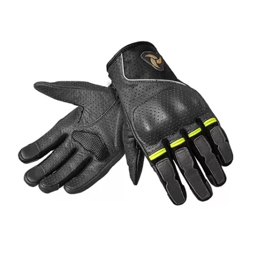 Raida Cruise Pro 2 Hi Viz Yellow Riding Gloves