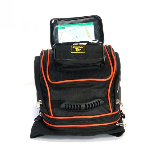 Raida GPS Series Magnetic Orange Tank Bag1