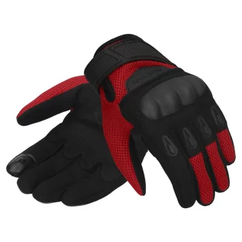 Rambler V2 Red Black Riding Gloves