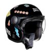 Royal Enfield AOD Black Open Face Helmet
