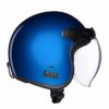 Royal Enfield Bobber Blue Open Face Helmet3
