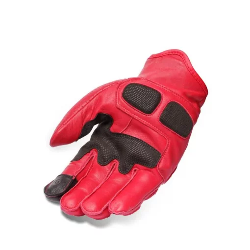 Royal Enfield Burnish Red Riding Gloves2