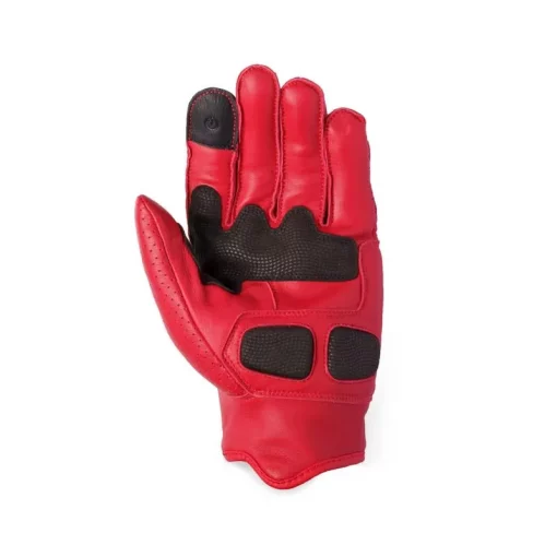 Royal Enfield Burnish Red Riding Gloves3