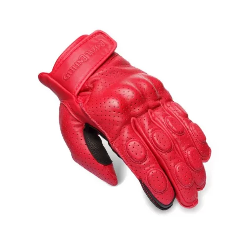 Royal Enfield Burnish Red Riding Gloves4