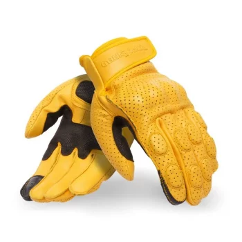 Royal Enfield Burnish Yellow Riding Gloves