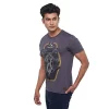 Royal Enfield Dodge the Bullet Crew Charcoal T shirt2