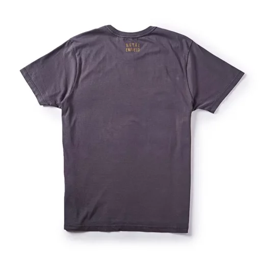 Royal Enfield Dodge the Bullet Crew Charcoal T shirt4