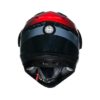 Royal Enfield Escapade Stripe Gloss Red Full Face Helmet1