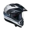 Royal Enfield Escapade Thin Stripe Gloss White Full Face Helmet