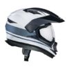 Royal Enfield Escapade Thin Stripe Gloss White Full Face Helmet2