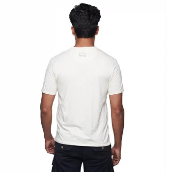 Royal Enfield Himalayan Illusion Off White T shirt1