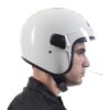 Royal Enfield MLG Copter Gloss White Open Face Helmet2