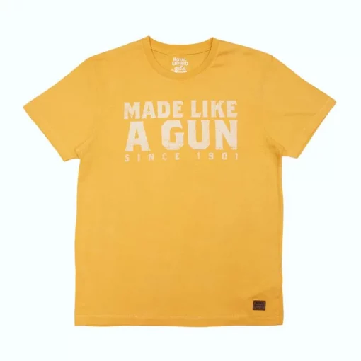 Royal Enfield MLG Essential Yellow T shirt2