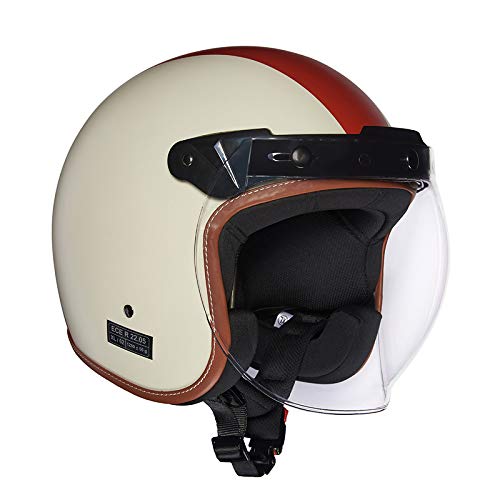 Royal Enfield Maroon Open Face Helmet4