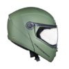 Royal Enfield Modular Adroit Battle Green Full Face Helmet1