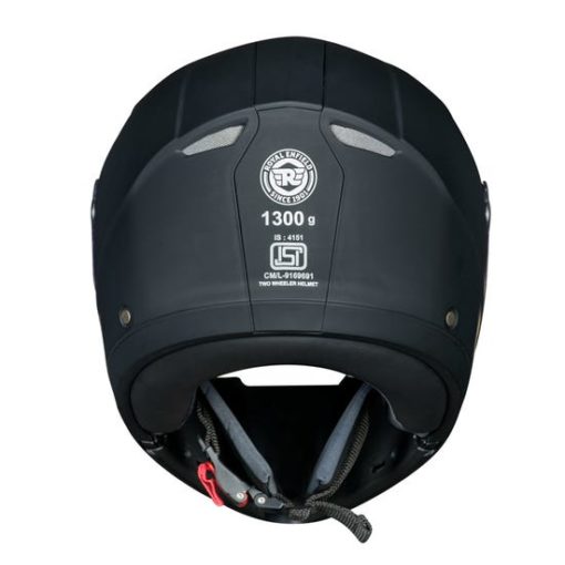 Royal Enfield Modular Adroit Matt Black Full Face Helmet2