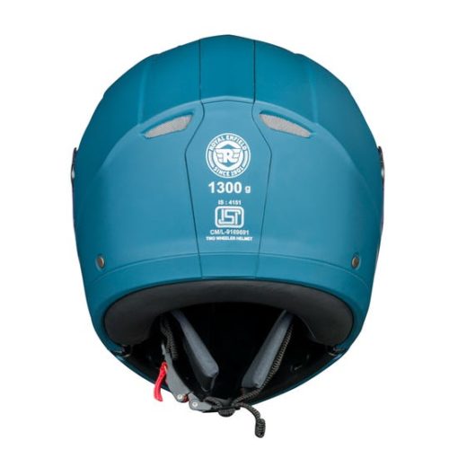 Royal Enfield Modular Adroit Matt SQ Blue Full Face Helmet2