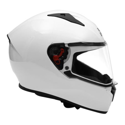 Royal Enfield Quest Gloss White Full Face Helmet2