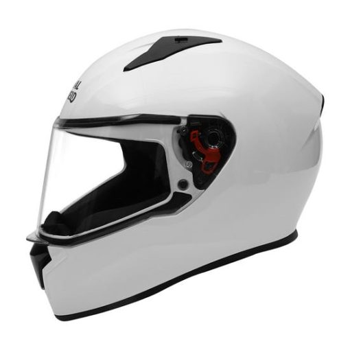 Royal Enfield Quest Gloss White Full Face Helmet3
