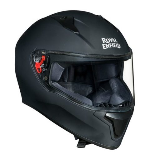 Royal Enfield Quest Matt Black Full Face Helmet