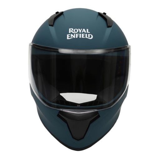 Royal Enfield Quest Matt SQ Blue Full Face Helmet