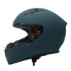 Royal Enfield Quest Matt SQ Blue Full Face Helmet3