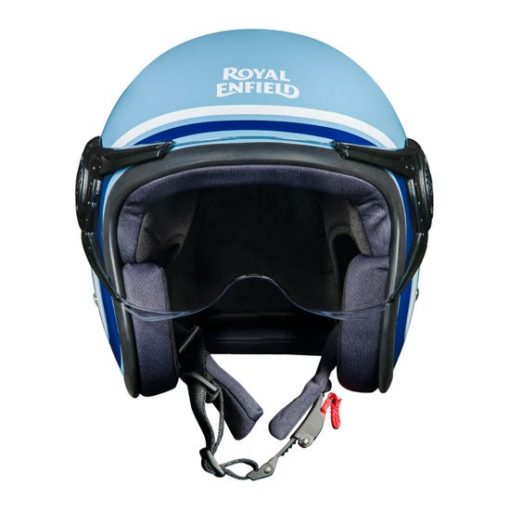 Royal Enfield Redditch Blue Open Face Helmet