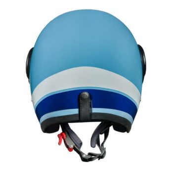 Royal Enfield Redditch Blue Open Face Helmet1