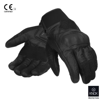 Royal Enfield Roadbound Black Riding Gloves
