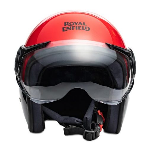 Royal Enfield Scrambler Ravishing Red Open Face Helmet