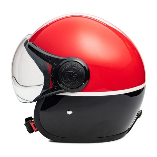 Royal Enfield Scrambler Ravishing Red Open Face Helmet3