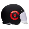 Royal Enfield Spirit Gloss Matt Black Open Face Helmet3